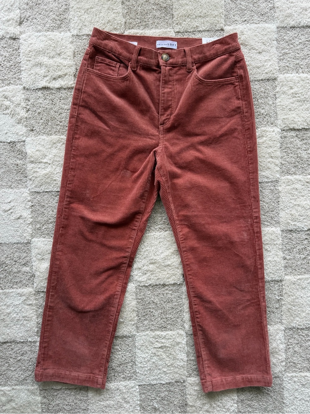 NWT 🏷️ LOFT Straight Corduroy Pants